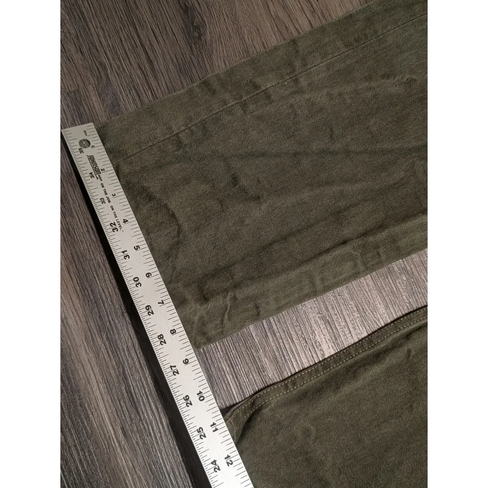 Levis 501 Original Mens 38x30‎ Olive Green Straight Leg Button Fly Denim Jeans